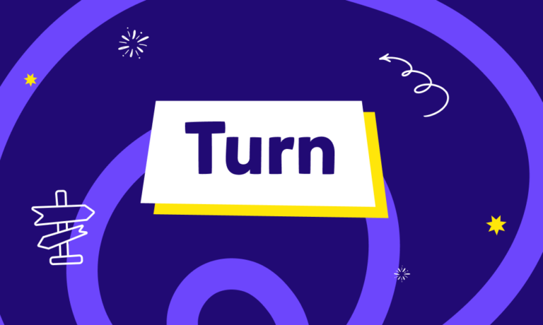 ماذا تعني “turn” باللغة الإنجليزية؟ شرح الأفعال المركبة مع “turn” واختبار المعلومات!