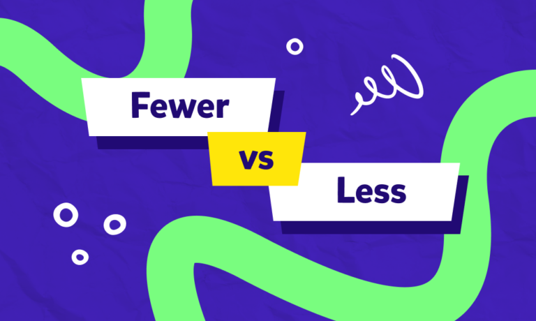Fewer Vs Less ما الفرق بينهما؟