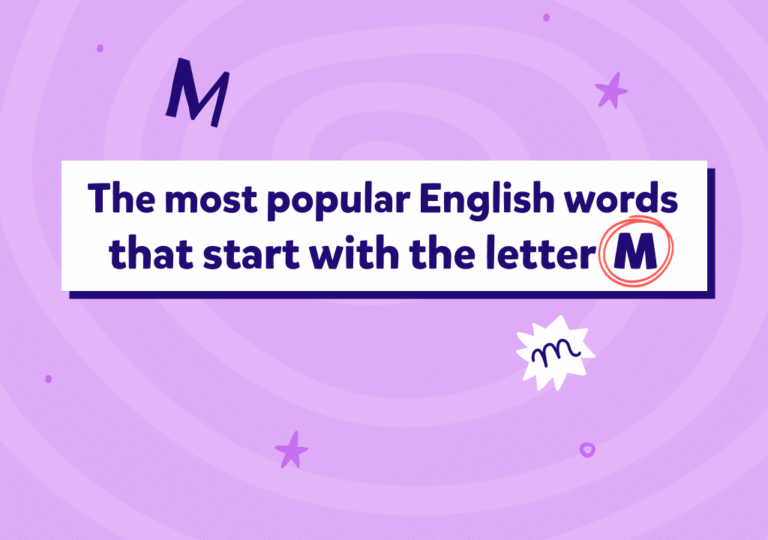 كلمات بحرف m بالانجليزي للاطفال، مع أنشطة ممتعة ومعاني وصور