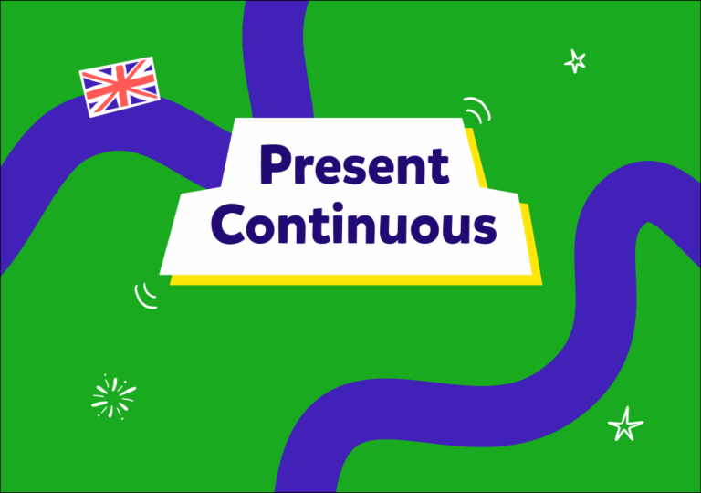 Guía de cómo usar el Present Continuous en inglés para niños