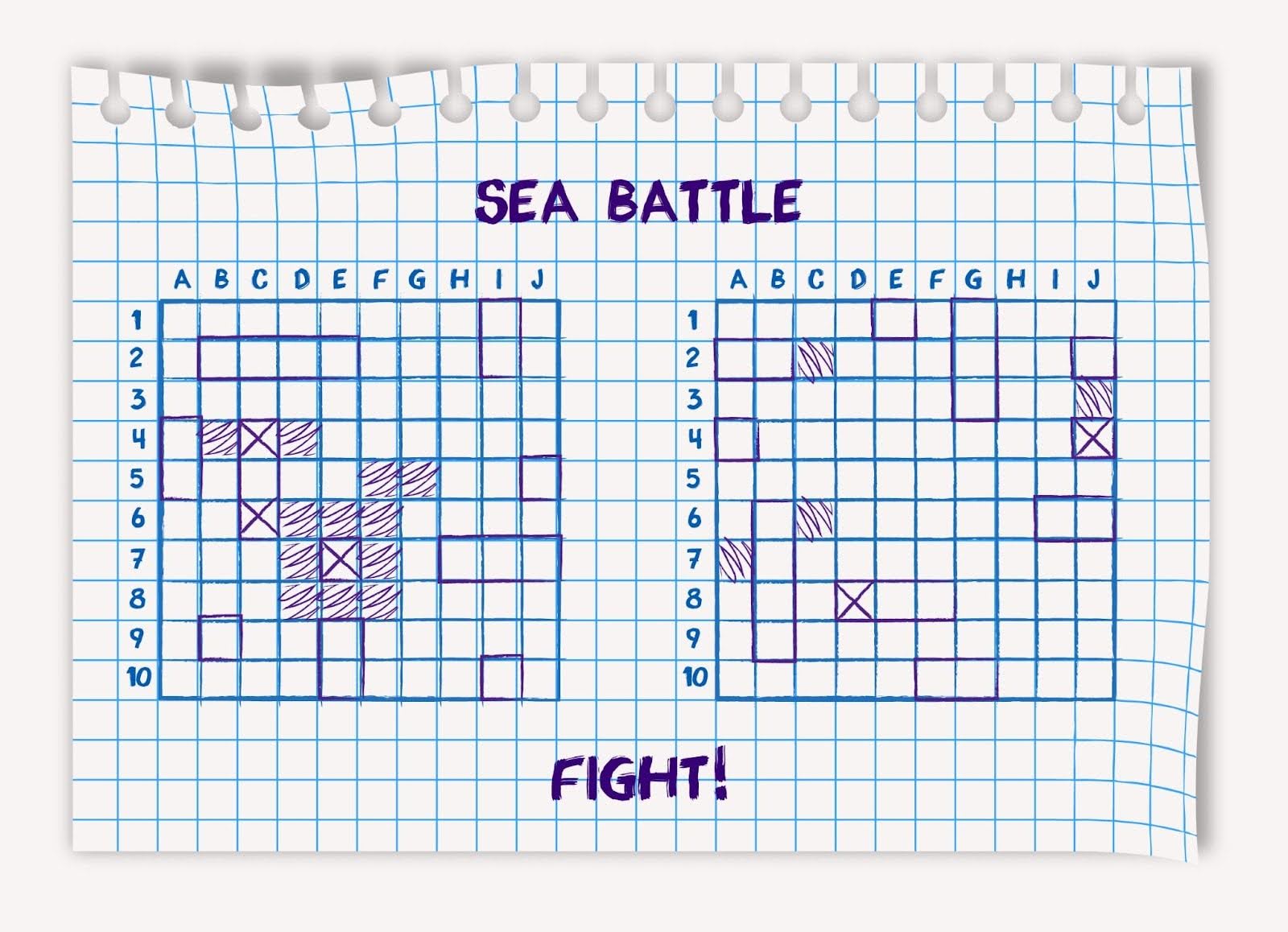 Gioco da fare in due battaglia navale