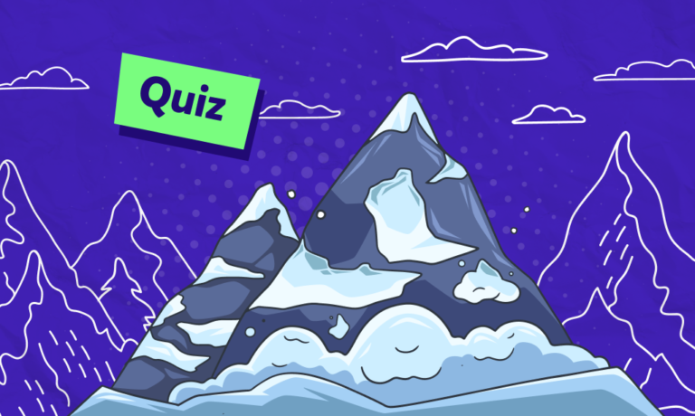 Góry Europy – quiz z mapą
