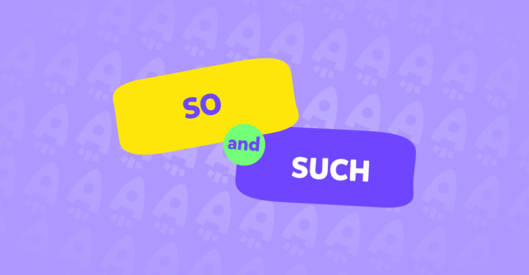 İngilizce “so”, “such” konu anlatımı, özet tablo ve test!